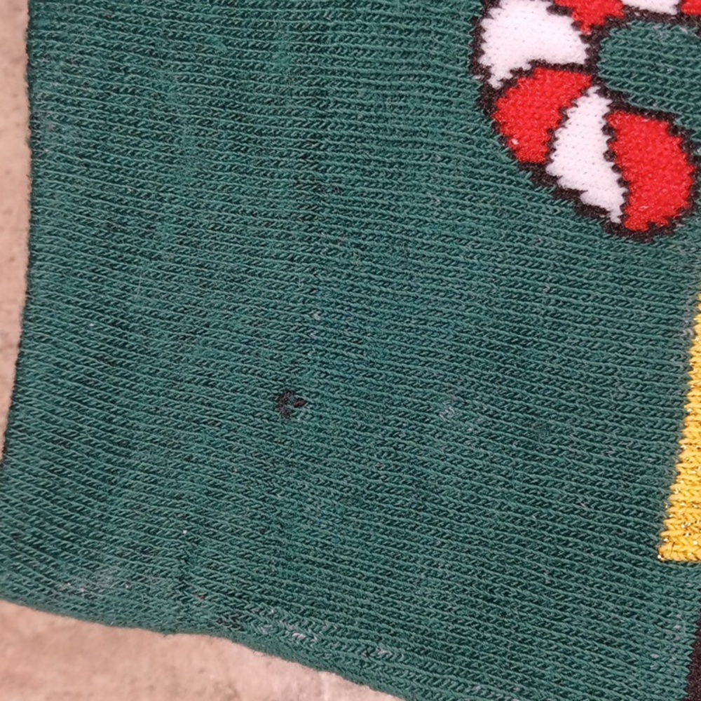 2 pairs of holiday themed socks OS - Picture 12 of 12